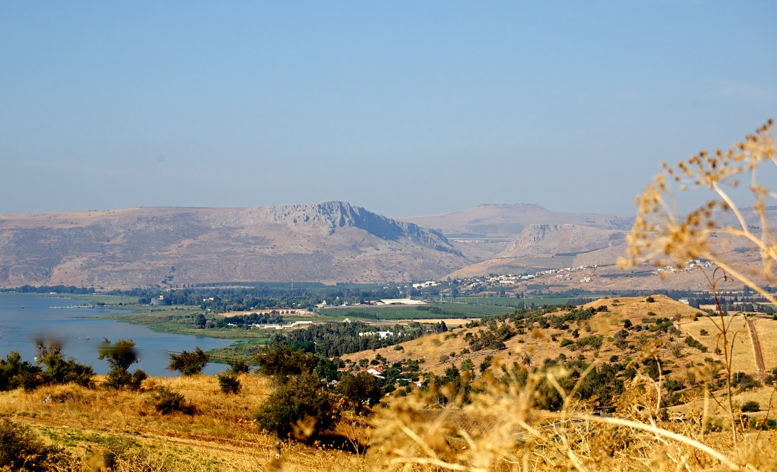 Горы Галилеи в Израиле